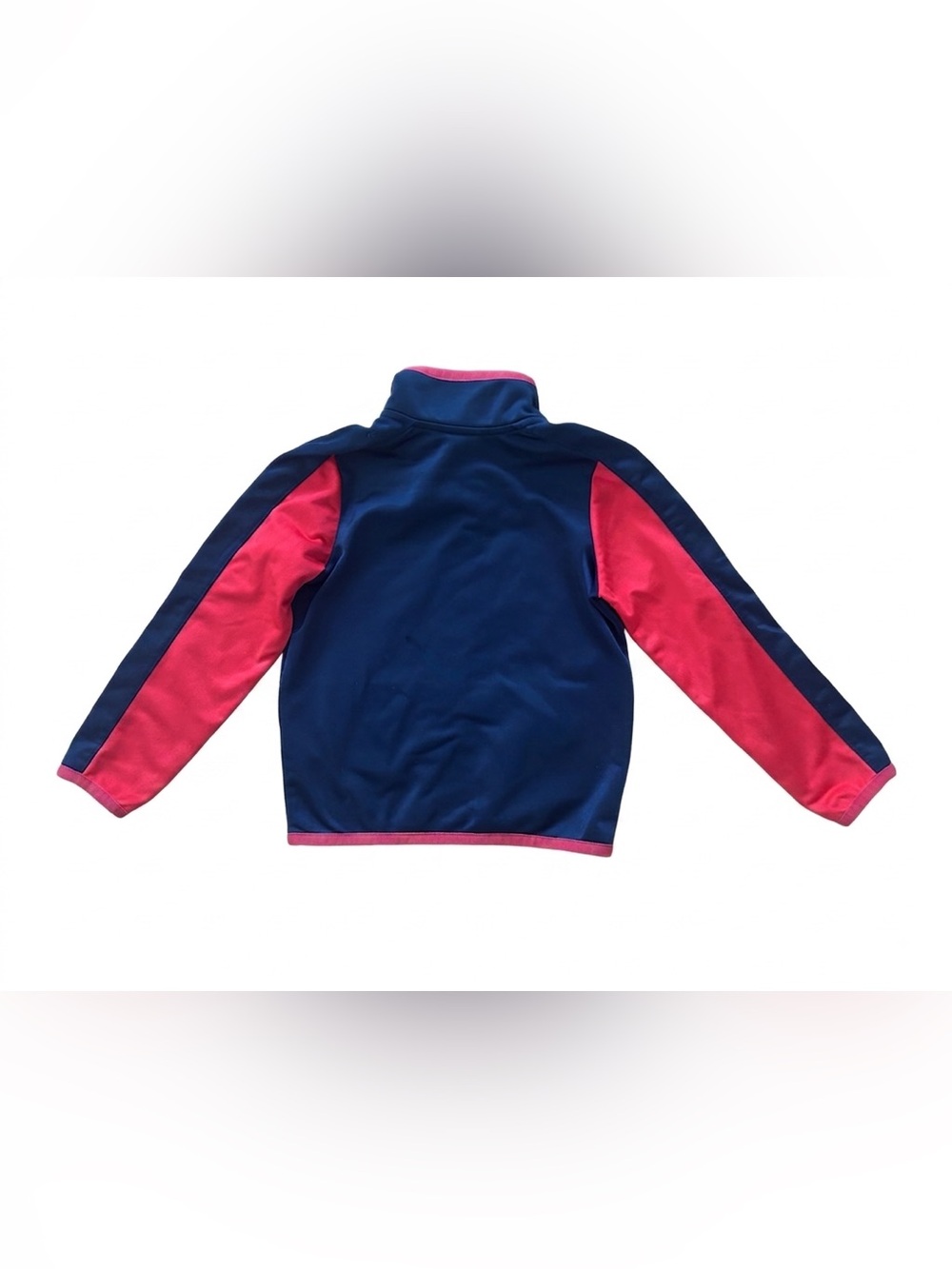Nike Toddler Tracksuit Zip Up Jacket Navy Blue/Red 3T - Picture 2 of 6